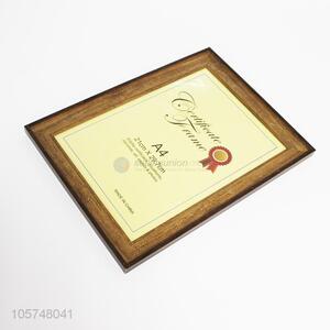 Good Quality A4 Certificate Frame Decorative Picture Frame