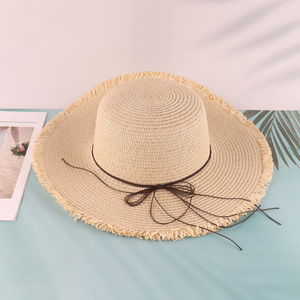 Yiwu market summer beach <em>straw</em> hat sunhat for women